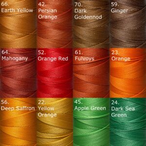 MBT 蝋引き糸【#8/ 200m】70色