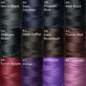 MBT 蝋引き糸【#8/ 200m】70色