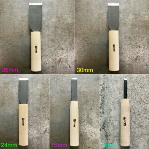 Skiving Knife 6mm (Japanese Style) Includes: Polishing compound