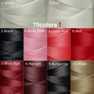 MBT 蝋引き糸【#8/ 200m】70色