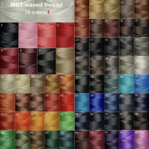 MBT 蝋引き糸【#8/ 200m】70色