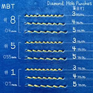 MBT 蝋引き糸【#8/ 200m】70色