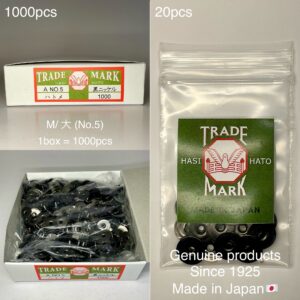 Flat Head Post (M/ 11.4mm) Gunmetal Plate (For spring snaps)【HASI HATO】