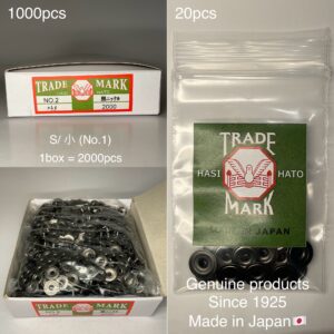 Flat Head Post (S/ 9.4mm) Gunmetal Plate (For spring snaps)【HASI HATO】