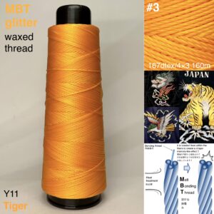 MBT 蝋引き糸【Y11.Tiger】