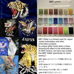 MBT 蝋引き糸【B18.The Great Wave off Kanagawa 】