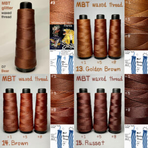 MBT 蝋引き糸【D7.Bear】