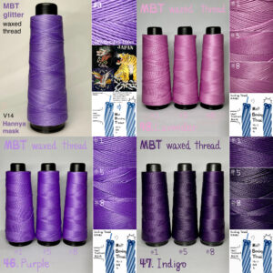 MBT 蝋引き糸【V14.Hannya mask】