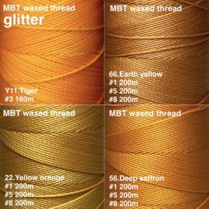 MBT 蝋引き糸【Y11.Tiger】