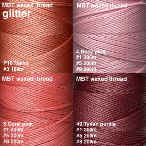MBT 蝋引き糸【P16.Maiko】