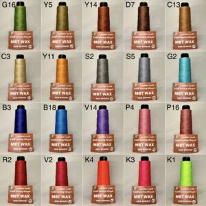 MBT glitter waxed thread【K1.Neon yellow】