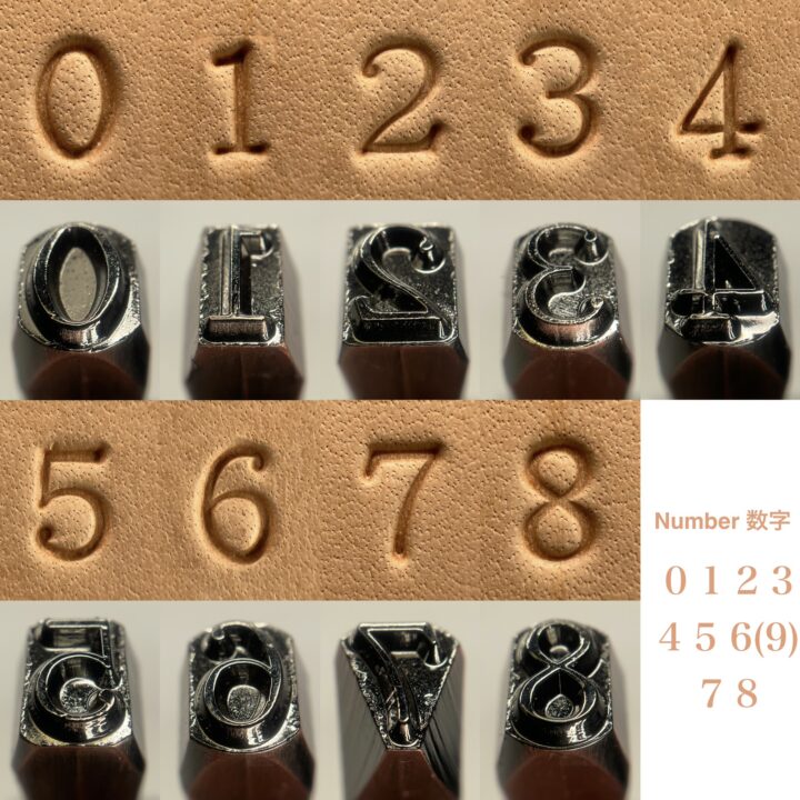 【無料サンプル】アルファベット刻印(試作品)