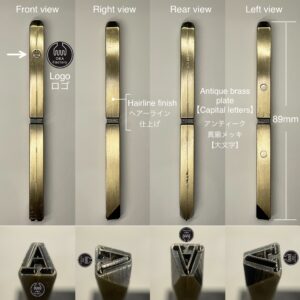 【無料サンプル】アルファベット刻印(試作品)